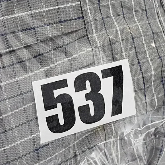 Eddie Bauer Men's S Gray Plaid Relaxed Fit Button Down Long Sleeve Shirt - Picture 7 of 7